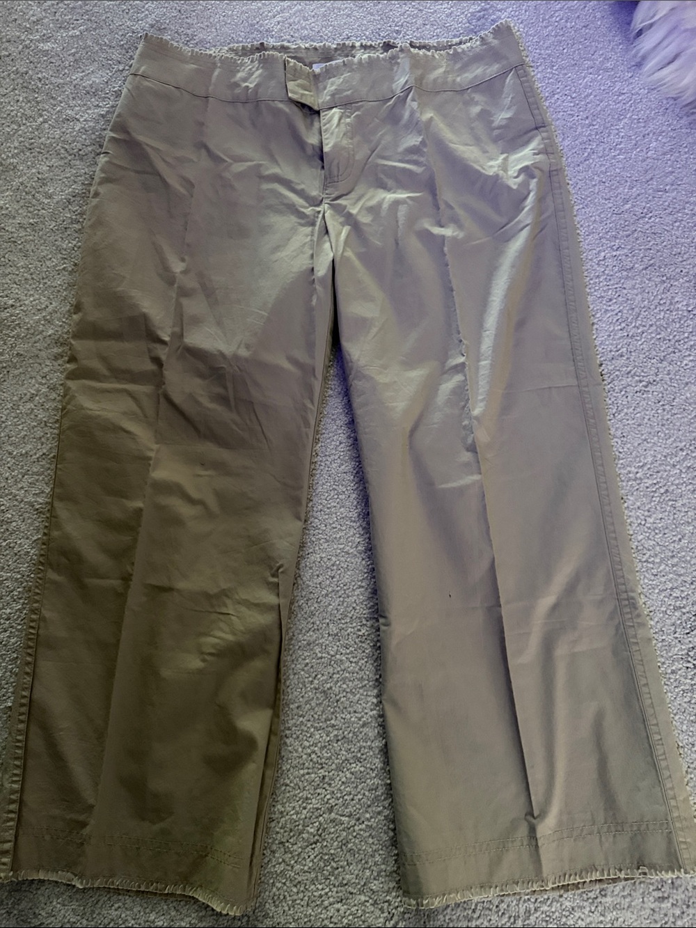 GENERRA Olive Green Capris,100%cotton,sz 10